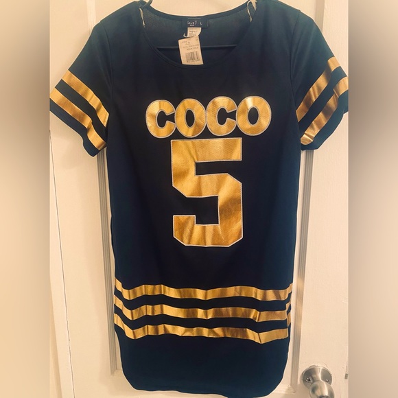 Black and Gold Coco 5 Shirt - Picture 1 of 5